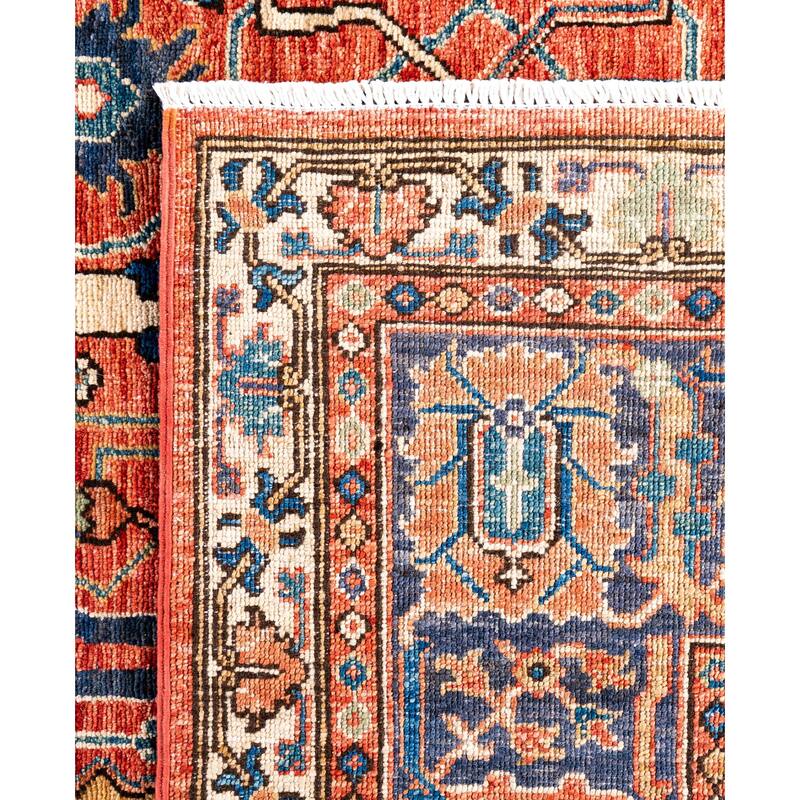 Serapi One-of-a-Kind Hand-Knotted Area Rug - Red - 8' 3" x 10' 0"