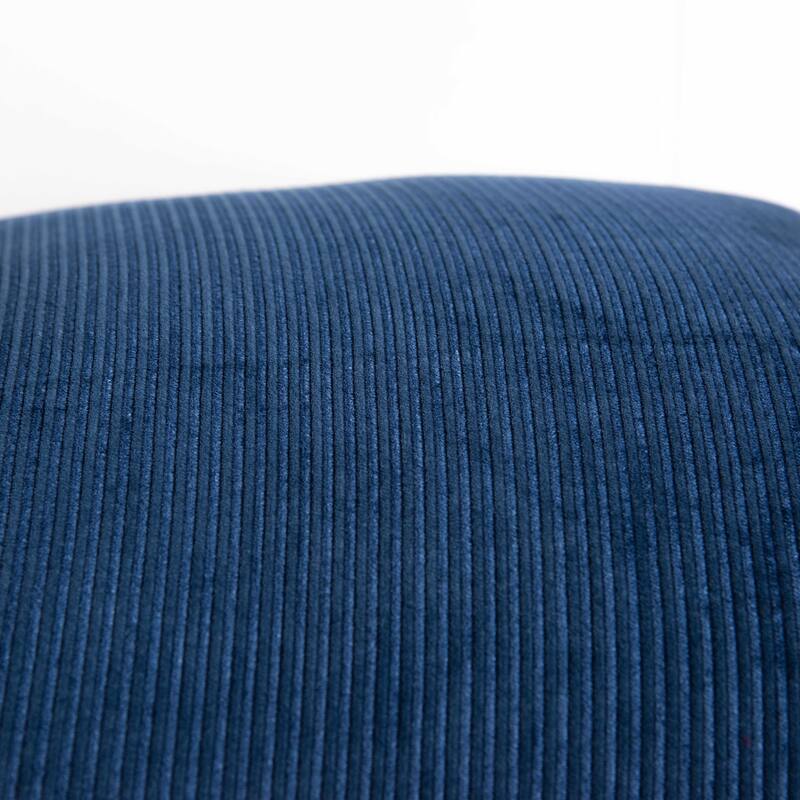 Rizzy Home Solid Velvet and Corduroy Throw Pillow