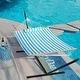 preview thumbnail 16 of 75, 12 FT Double Quilted Fabric Hammock Sailor Stripe