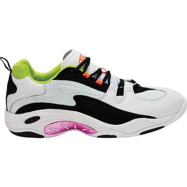 Shop And1 Men S Tc Racer Basketball Shoe White Black Coral