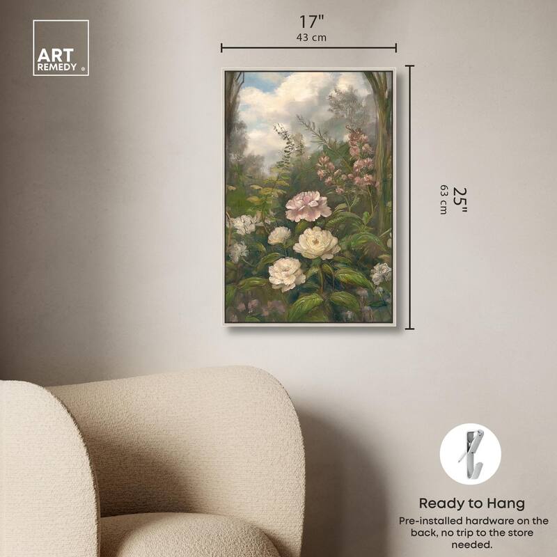 Woodland Bloom Canvas by Art Remedy