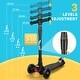 preview thumbnail 9 of 16, Scooters for Kids Age 3-5, 3 Light Up Wheels 4 Adjustable Height