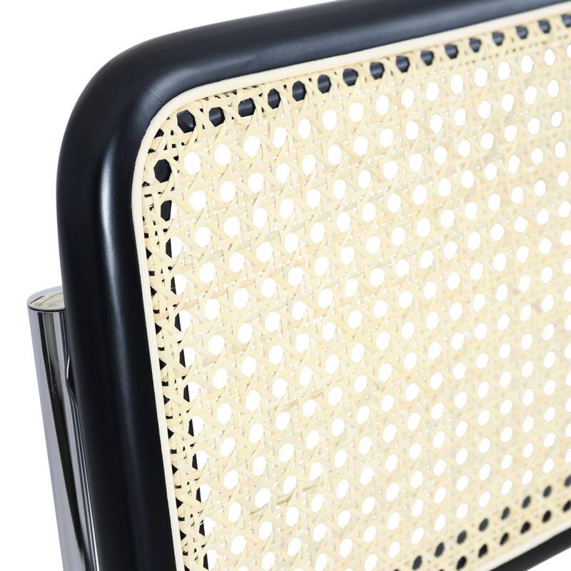 Breuer Chair Company Marcel Breuer Cesca Cane Cantilever Side Chair w/ Chrome Steel Frame (Various Wood & Cane Colors)