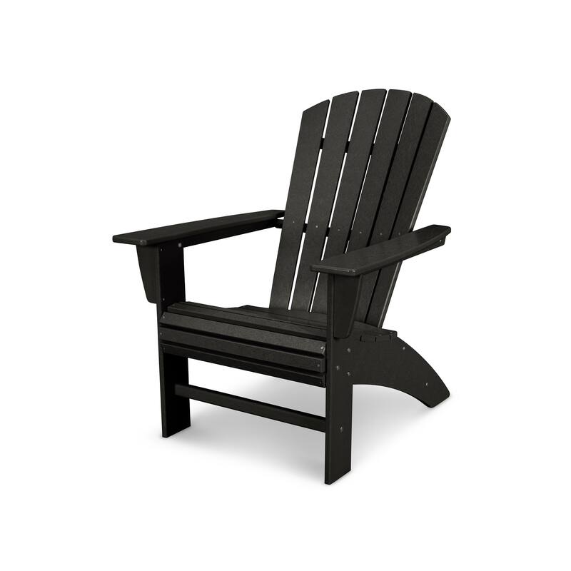 POLYWOOD Nautical Curveback Adirondack Chair