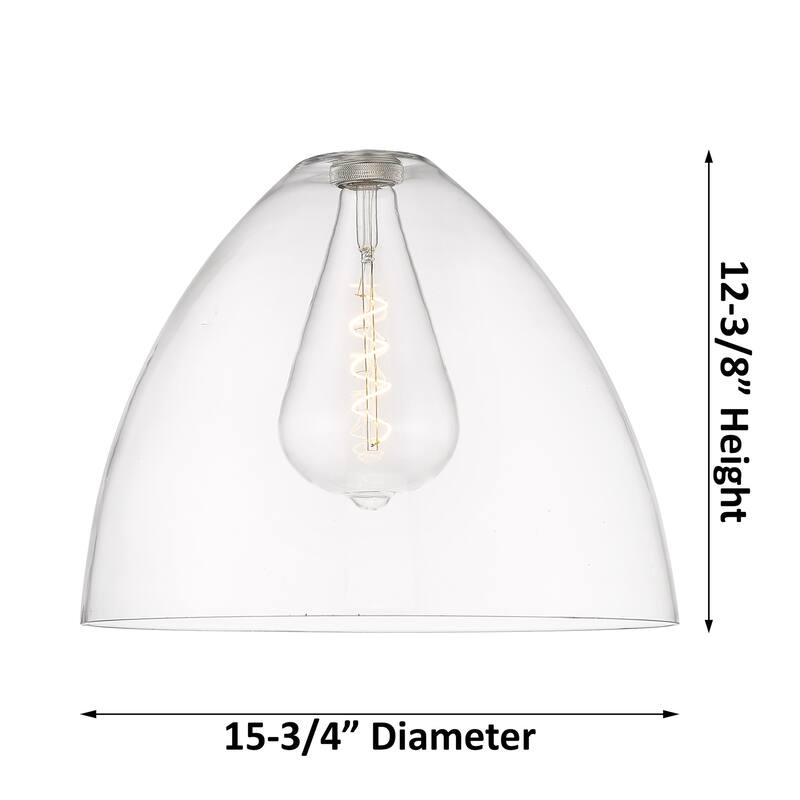 Innovations Lighting 434-1P-15-16 Crown Point Pendant Dome Crown Point
