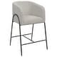 preview thumbnail 2 of 5, Uttermost Jacobsen Gray 27" Counter Stool - 23"W x 39"H x 23"D