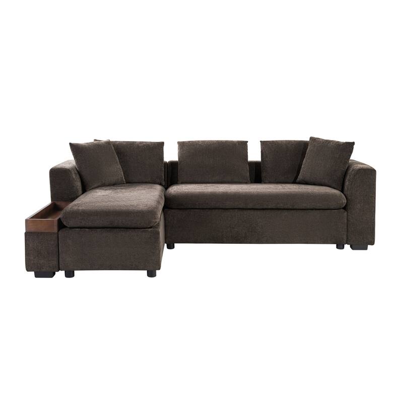 Sectional Sofa 93.7 Inch L-shaped Sofa Upholstered Sofa Couch