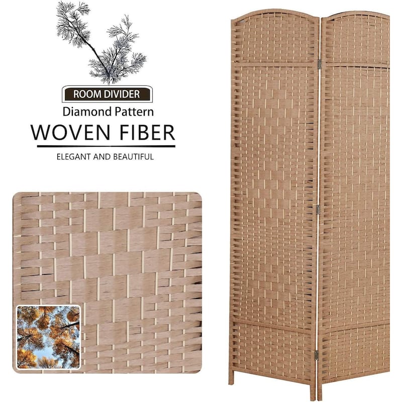 4 Panel Room Divider, Folding Screen, Flexible Panel & Easy To Storage