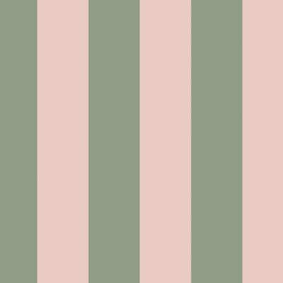 Cath Kidston Canopy Stripe Green & Pink