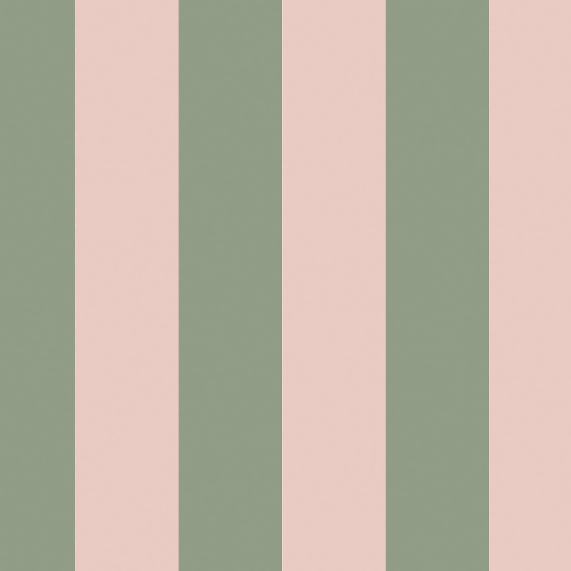 Cath Kidston Canopy Stripe Green & Pink