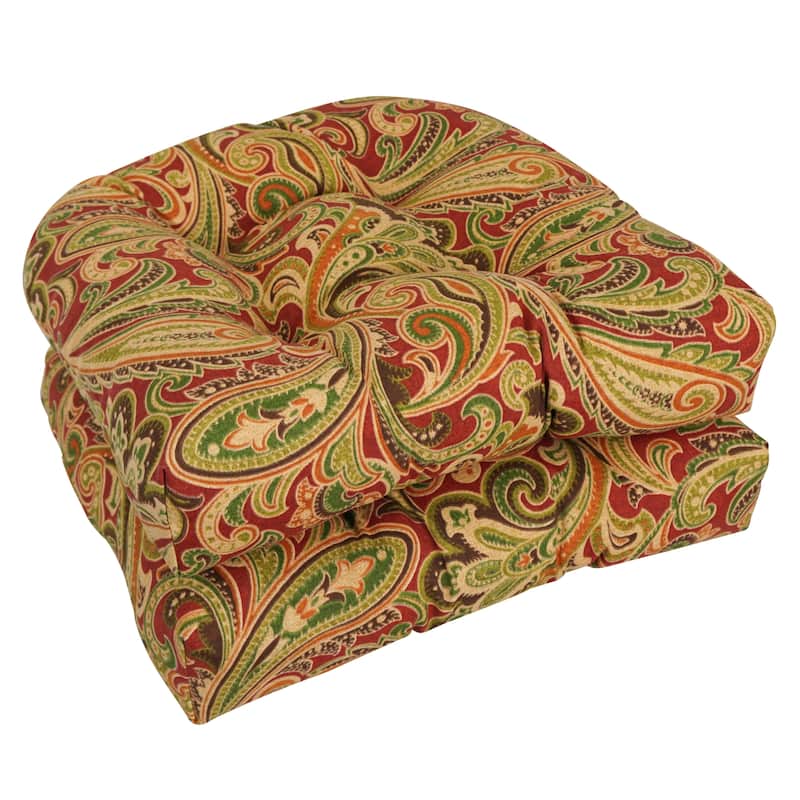 19-inch U-Shaped Dining Chair Cushions (Set of 2)