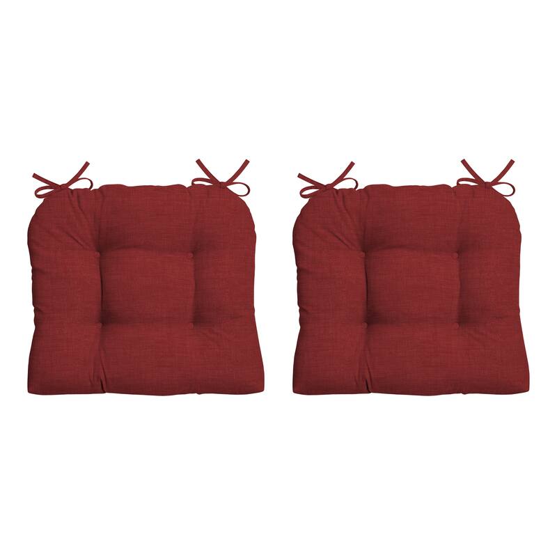 ARDEN Patio Chair Cushion Set - 2 Count - Ruby Leala Texture