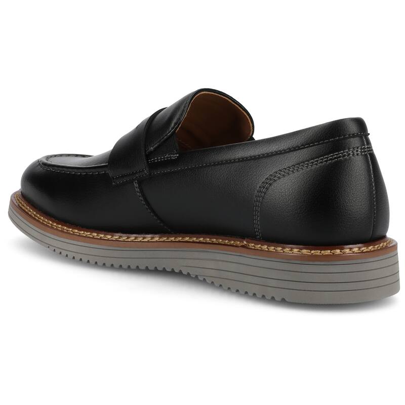 Vance Mens Princeton Slip-on Hybrid Penny Loafer Casual Dress Shoe