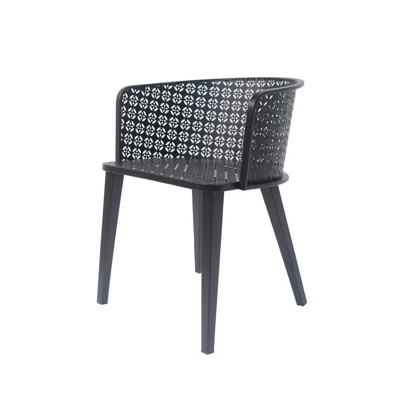 Milan Outdoor Dining Chair(Set of 2)