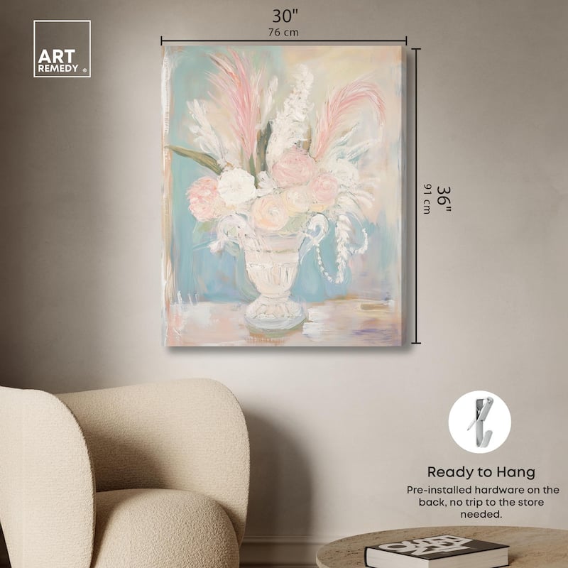Still Life in Soft Hues I Canvas by Art Remedy, Gallery Wrapped