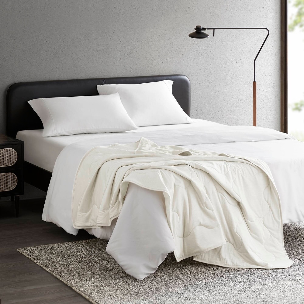 Sharper Image All Season Down Alternative Throw