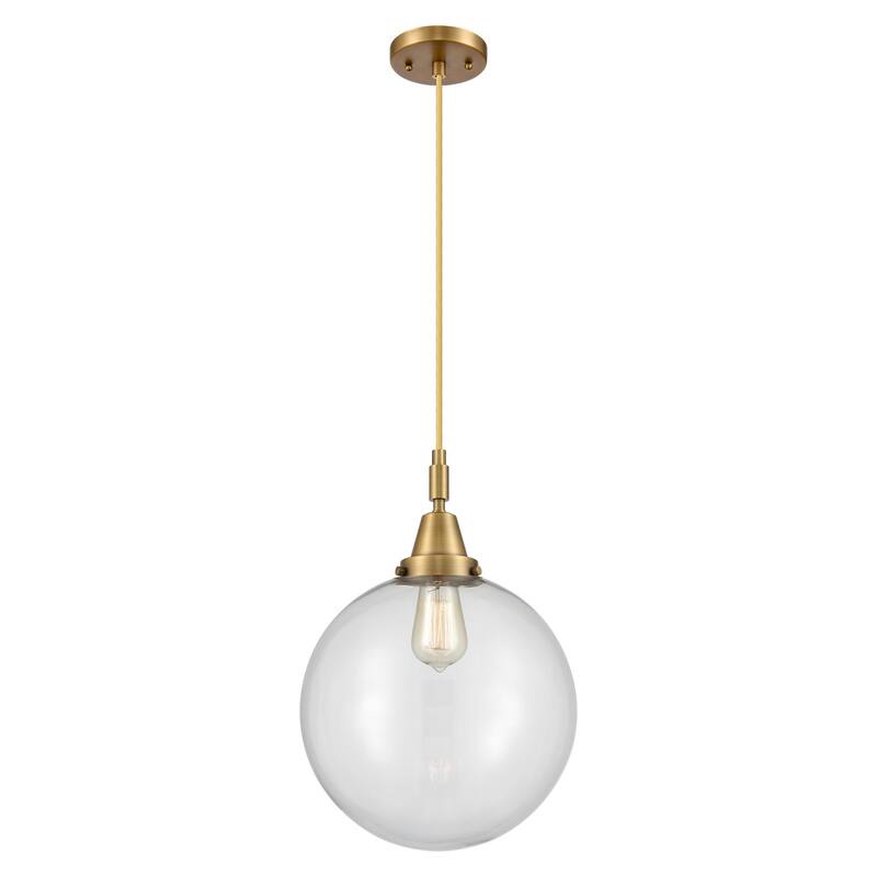 Innovations Lighting 447-1P-G202-12 Beacon 12" Wide Pendant with Clear