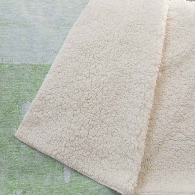 Premium Machine Washable Abstract Contemporary Sherpa Throw Blanket
