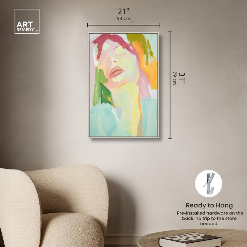 Hues of Emotion II Canvas by Art Remedy