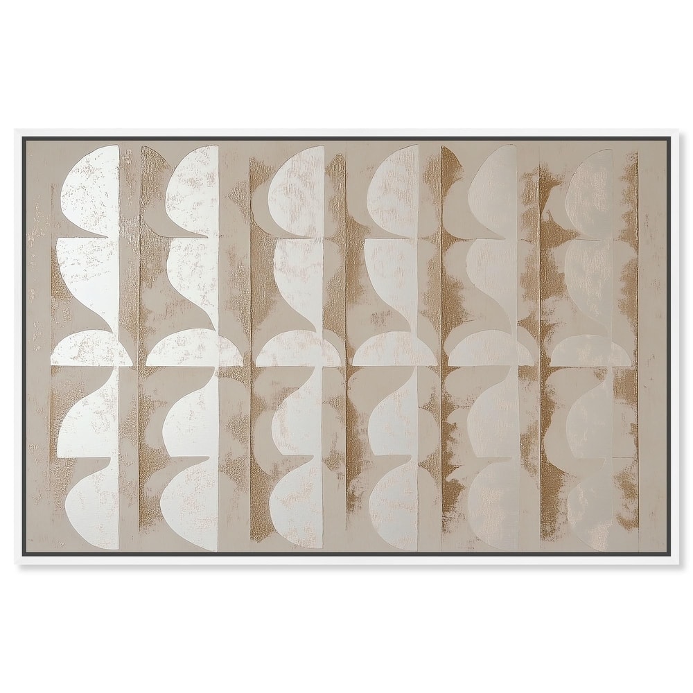 Columnar Shapes I Canvas by Art Remedy