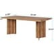 preview thumbnail 28 of 33, Farmhouse Rectangular Dining Table for 4-6 People