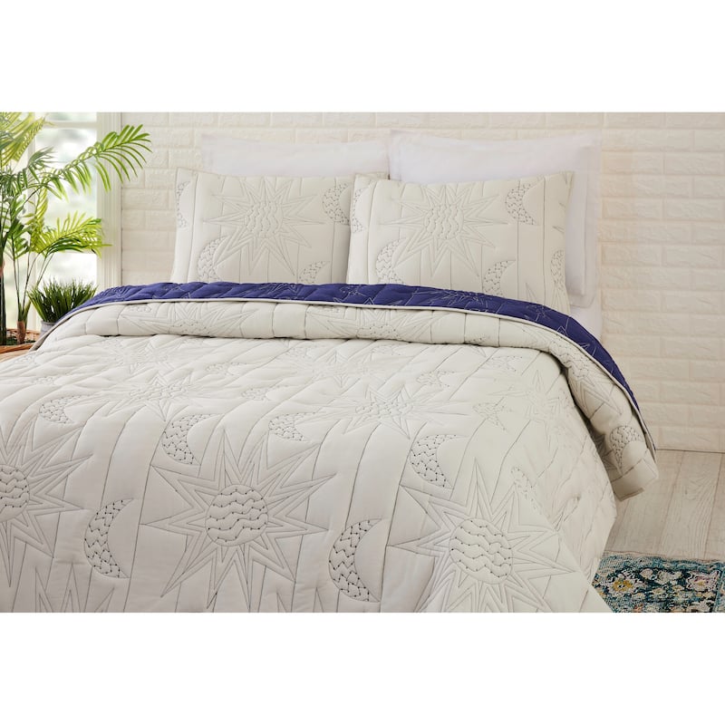 Sun & Moon Quilt Set by Jungalow