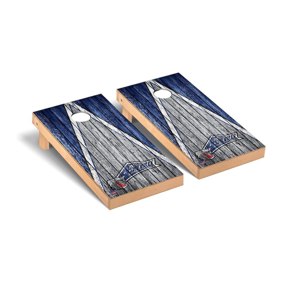 University of North Carolina Asheville Bulldogs UNCA Triangle Cornhole Board Set