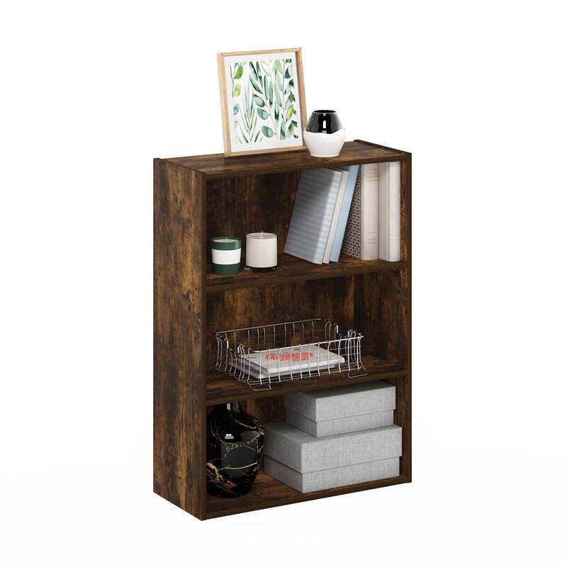 Furinno Pasir 3-Tier Open Shelf