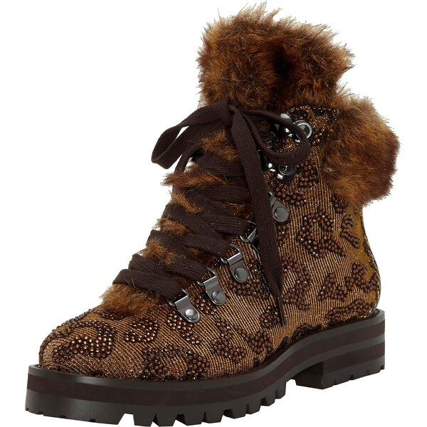 jessica simpson norina embellished faux fur boots