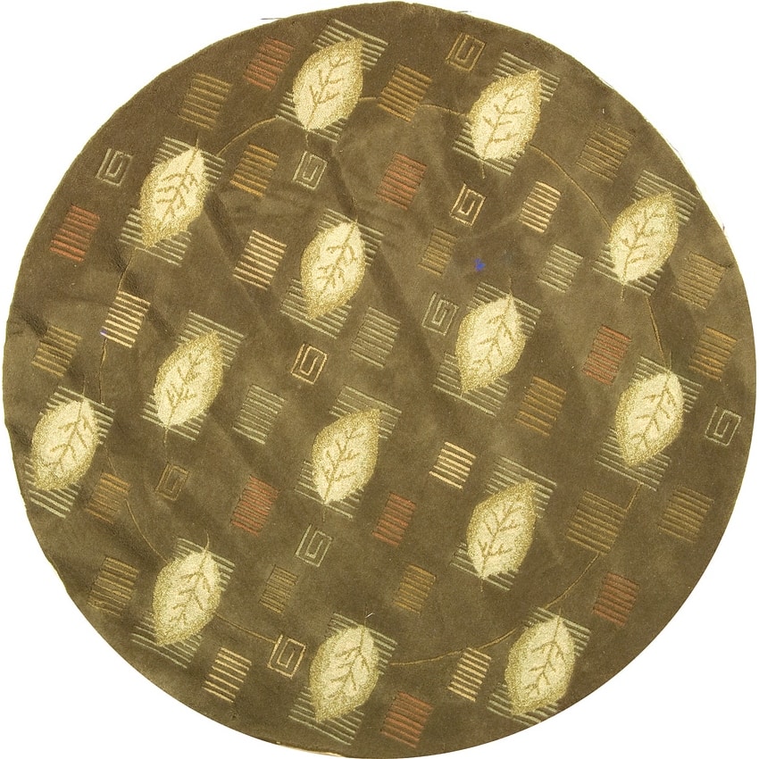 SAFAVIEH Handmade Berkeley Annetraude Botanical Wool Rug