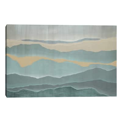 Cut Horizon by Liz Jardine Canvas Art Print