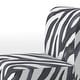 preview thumbnail 24 of 24, Designart "Zebra Striped " Upholstered Cabin & Lodge Accent Chair and Arm Chair