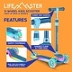 preview thumbnail 35 of 52, 3-Wheel Kids Scooter with Multi-Color Lights on Deck & Wheels – 5-Height Adjustable Handlebar,