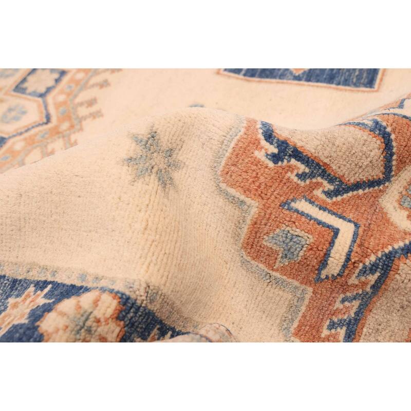 ECARPETGALLERY Hand-knotted Finest Ghazni Ivory Wool Rug - 8'3 x 11'3