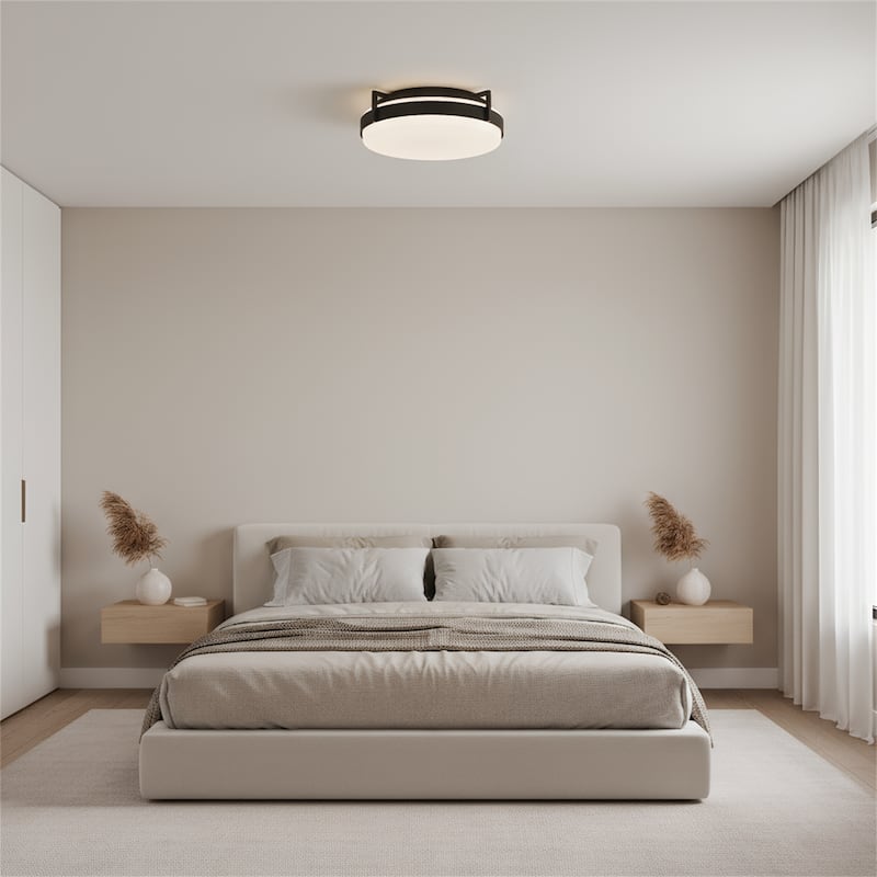 12 inch Integrated LED Flush Mount