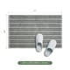 preview thumbnail 16 of 25, Martex Restore Cotton Bath Rug Soft Absorbent Quick-Dry Stripe