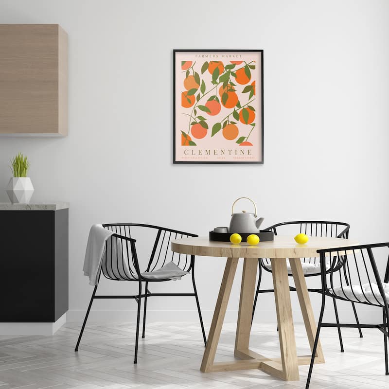 Stupell Clementine Gallery Print Framed Giclee Art Design By Kamdon Kreations