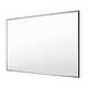 preview thumbnail 47 of 66, Rectangle Metal Framed Beveled Edge Bathroom Vanity Mirror