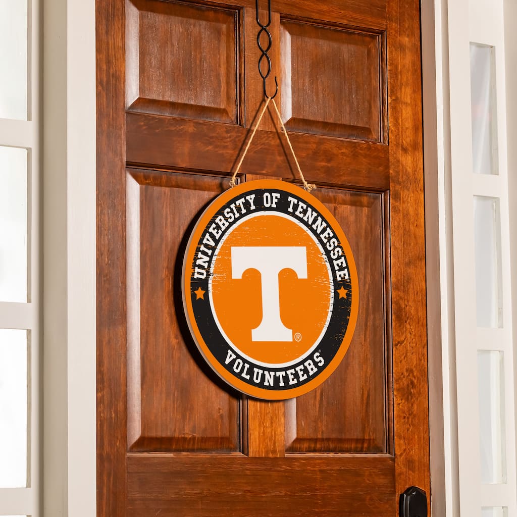 University of Tennessee Wooden Door Decor Wall Sign - Multi-Color