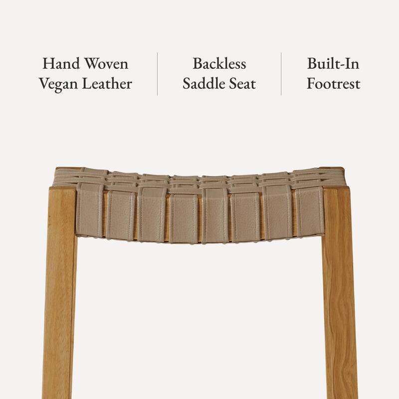 Maven Lane 31" Emerson Bar Height Kitchen Stool