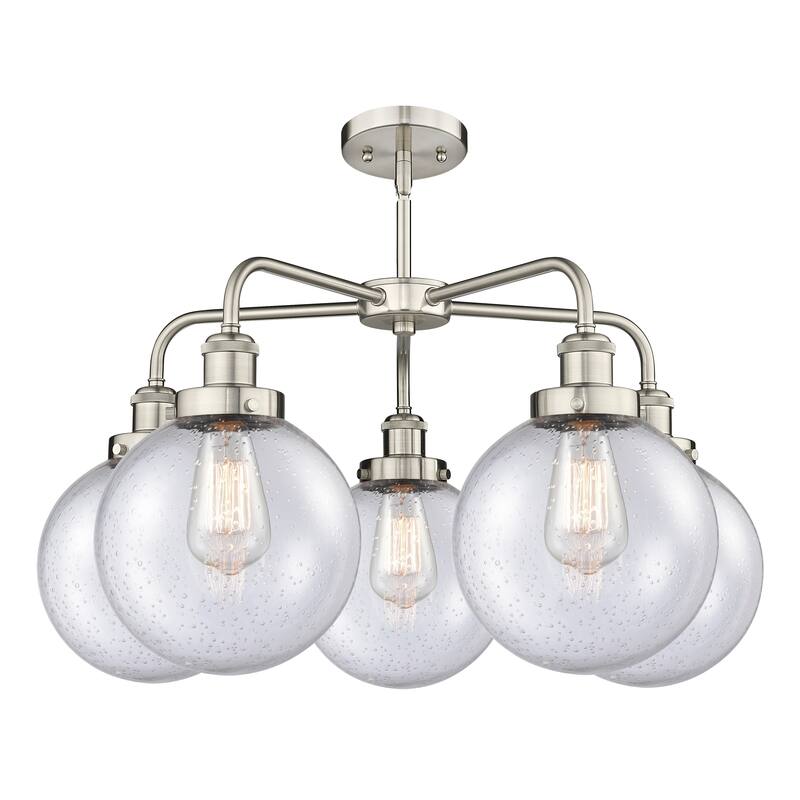 Innovations Lighting Beacon - 5 Light 26" Stem Hung Chandelier