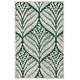 preview thumbnail 31 of 137, SAFAVIEH Handmade Capri Ilianka Wool Rug 3' x 5' - Dark Green/Ivory - Rectangle