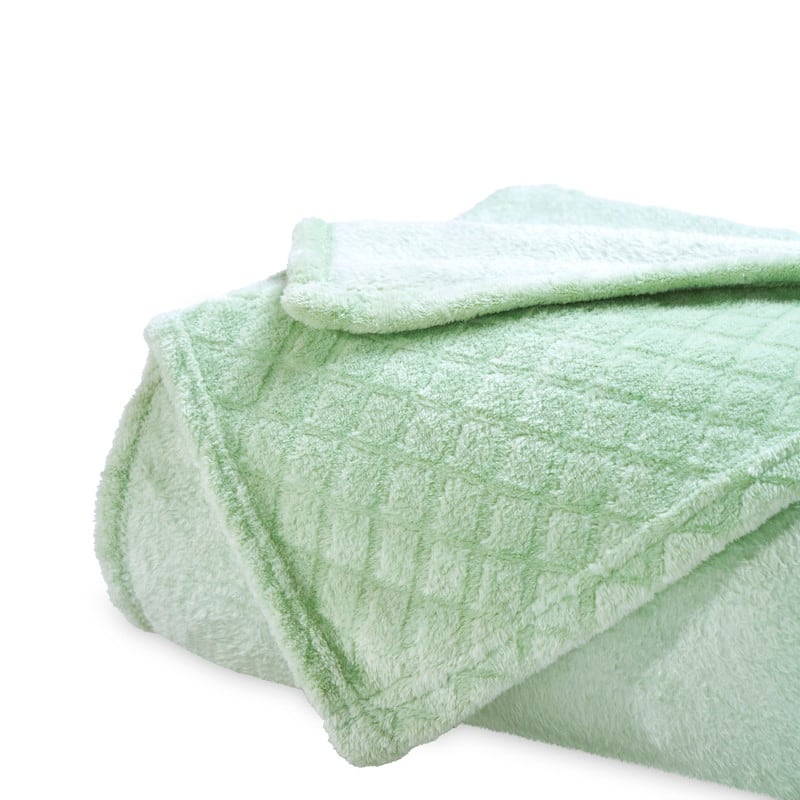 Superior Alaska Quilted Diamond Plush Fleece Blanket For Couch or Bed