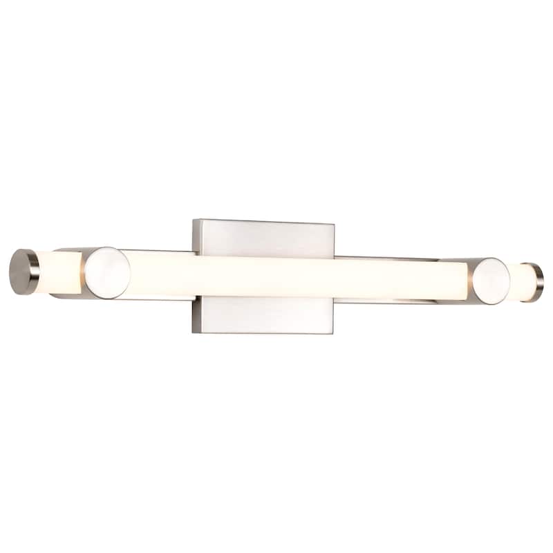 Bowman 24 Inch LED Vanity Brushed Nickel Acrylic Lens - Brushed Nickel