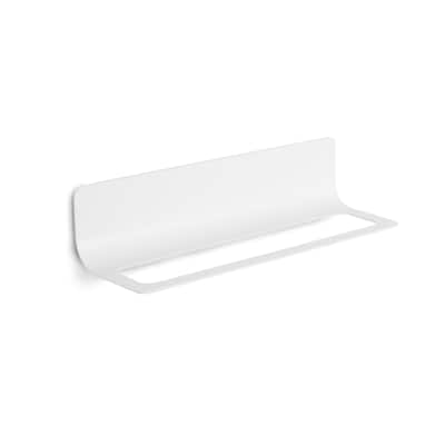 WS Bath Collections Curva 25-3/16" Aluminum Bathroom Shelf