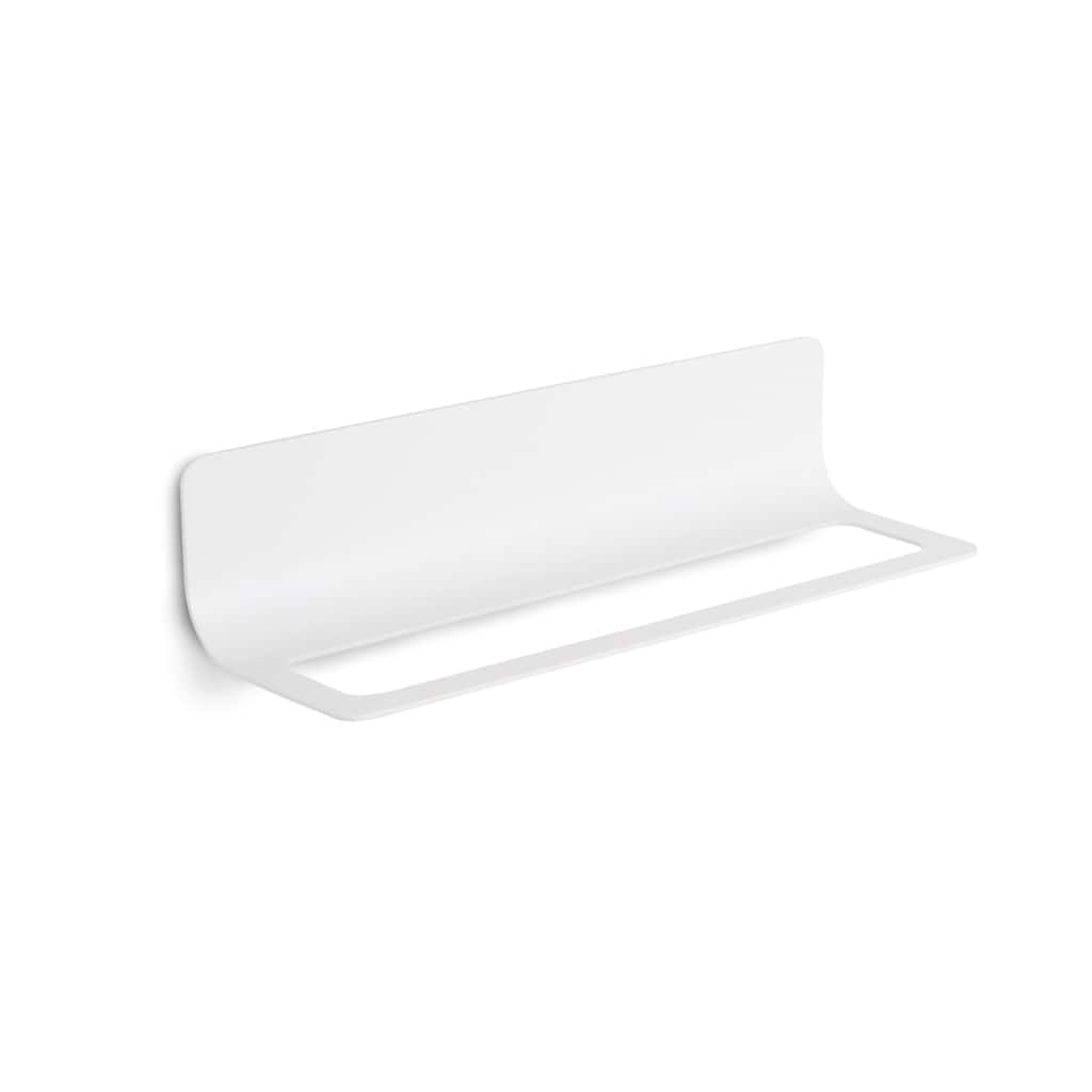 WS Bath Collections Curva 25-3/16" Aluminum Bathroom Shelf