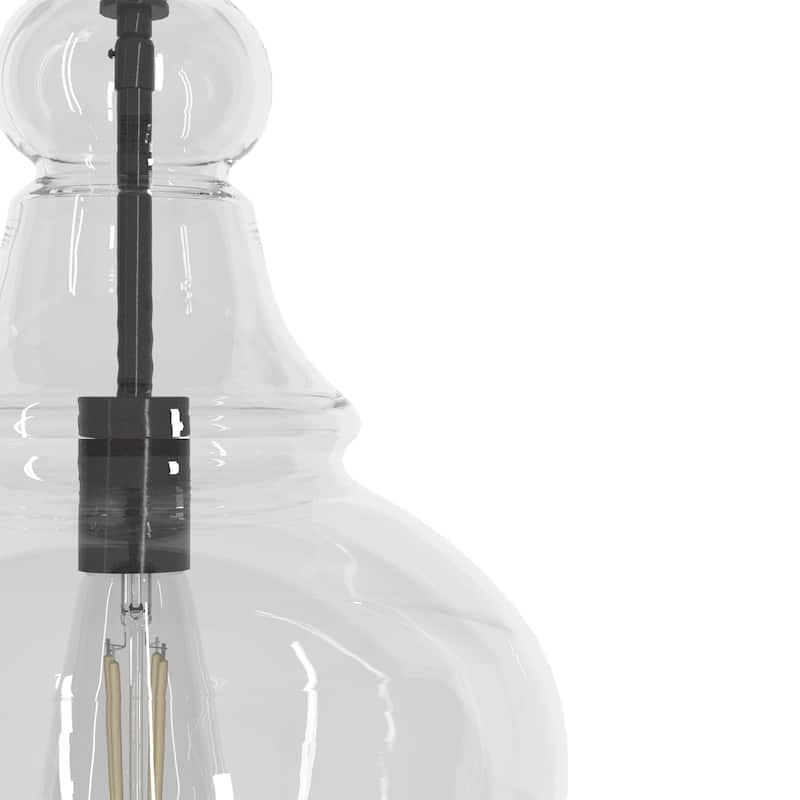 Hunter Maple Park 1 Light Pendant - Kitchen Island, Dining room, Entry - Modern Farmhouse, Transitional, Contemporary