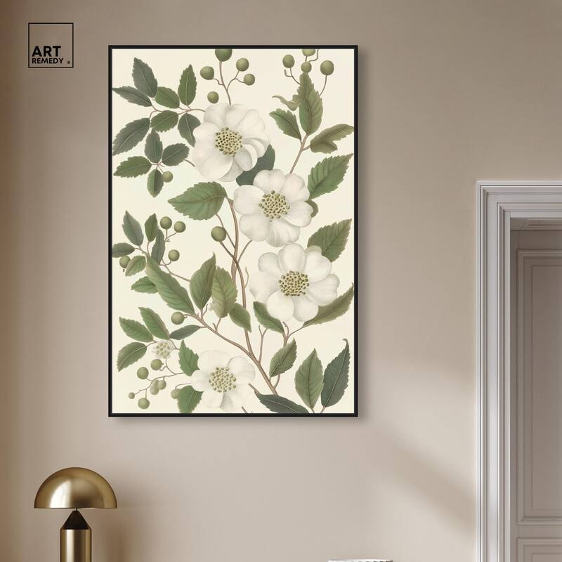 White Cherokee II Canvas by Art Remedy