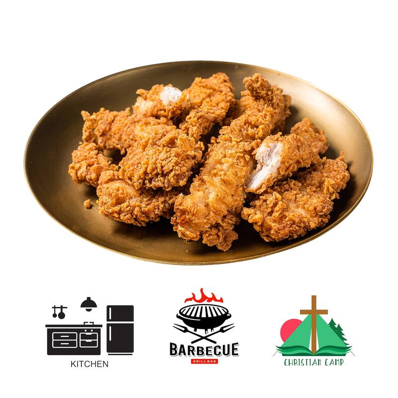 6pcs Stainless Steel Dinner Plate Metal Dish Plate