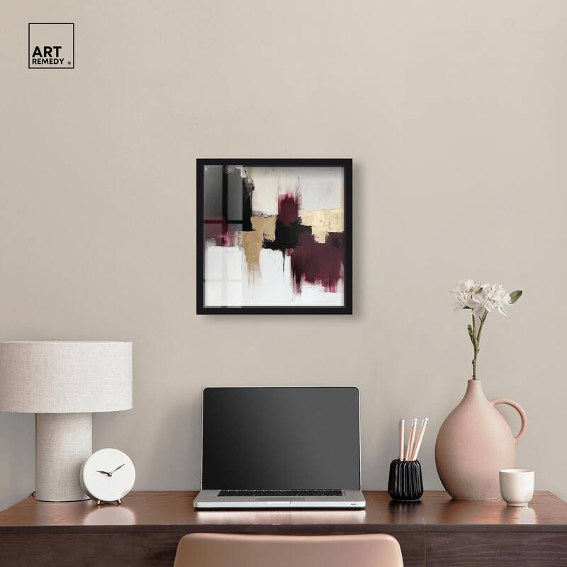 Golden Dusk III Shadowbox by Art Remedy